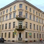 Right opposite Dostoevsky's Apartment is Raskolnikoff's assumed residence