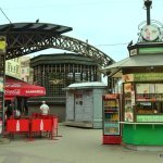 Metro Sadovaya entrance at the old Haymarket, St Petersburg