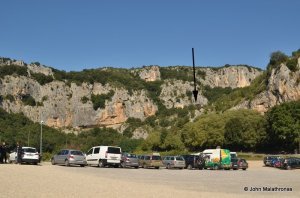 Chauvet cave from the carpark