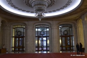 The main Entrance, Parliamentary palace, Bucharest